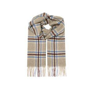 1714 100% Cashmere 2025 Winter Scarf For Women, Fringed Edges